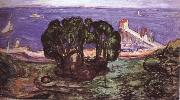 Edvard Munch Sea oil